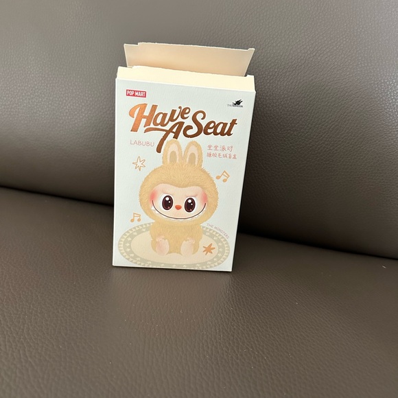 Pop Mart The Monsters Have A Seat Dada Labubu Plush Blind Box Pendant Keychain - Picture 6 of 6